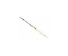 Cuisine arts de la table ustensiles arts de la table divers - 1645 - couteau a degustation 2p 14cm blanc inox + clip