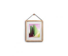Cadre photo mural en bois avec corde ajustable 31.8x38.7x1.9cm corda