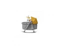 Unimo berceau 5en1 balancelle transat siège bébé pliable jaune