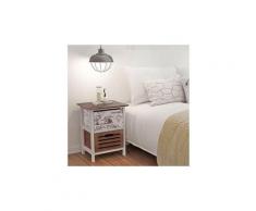 Tables de chevet 2 pcs en bois