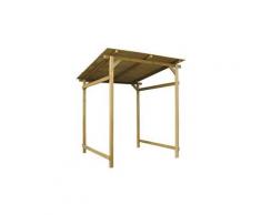 Accessoires pour cheminées et poêles à bois famille katmandou auvent de jardin bois de pin imprégné fsc 170 x 200 x 200 cm