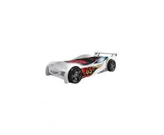 Lit enfant voiture "lemans" blanc