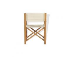 Icaverne - chaises de jardin inedit chaise pliable de metteur en scène bois de teck solide