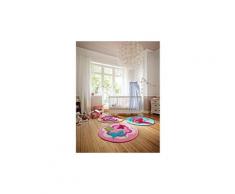 Tapis chambre butterflies bleu 100 x 100 cm tapis pour enfants chambre par esprit