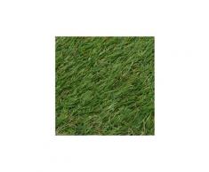 Icaverne - fleurs & plantes artificielles moderne gazon artificiel 1 x 10 m / 20-25 mm vert