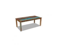 Tables reference moroni table de salle à manger bois de récupération 200x100x76 cm