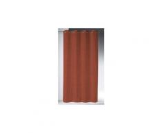 Rideau - double rideaux rideau a oeillets 140x280 cm en lin lavé - ocre