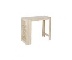 Table salle à manger rectangulaire scandinave chêne design bois pour 4 a 6 personnes