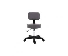 Gris Tabouret Haut r/églable Antlu Tabouret Selle de Cheval Ergonomique /à roulettes pour Cabinet m/édical Dentist Kitchen