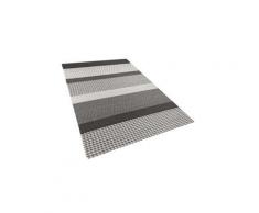 Tapis à rayures en laine au design moderne