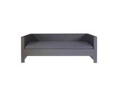 Lit canapé enfant anthracite, H73 x L219 x P101 cm