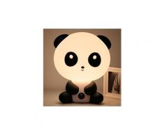 Lampe de chevet lampe de table de lecture pour animaux de compagnie enfants led bande dessinée panda chambre chevet décoratif lumières