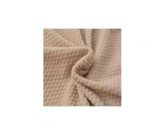 Icaverne - housses contemporain housse extensible de canapé beige piqué