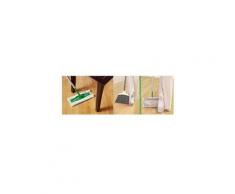 Swiffer swiffer kit de démarrage serpillère, manche + 8 serpillères noir