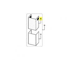 Ariston - cheminee superieure inox - ref: c00274186