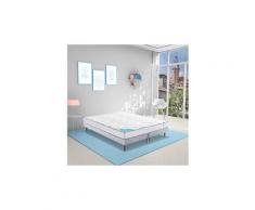 Ensemble matelas + sommier mousse aã©rial indã©pendante 160x200