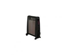 Radiateur infrarouge à 3 niveaux 1500w noir - chauffage d’appoint maison et bureau
