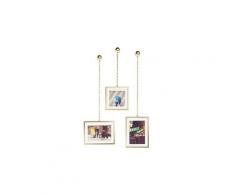 Cadre photo suspendu par une chaîne de maillons - lot de 3 fotochain