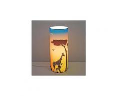 Lampe de chevet chambre d'enfant savane