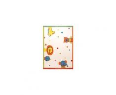 Tapis pour chambre de bébé blanc animal festival sigikid blanc 80x150