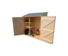 HABRITA - Abri mural de rangement avec étagère