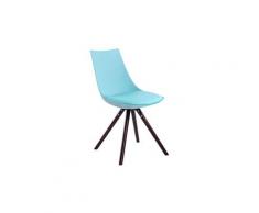 Distingué chaise de salle à manger, de cuisine, de salon tegucigalpa cuir synthetique cappuccino rond