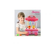 Enfants cadeau cuisine chariot jeu de jeu enfants faire semblant jouer jouet alimentaire jouets éducation jouets éducatifs