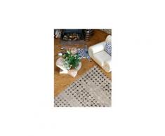 Tapis grand dimensions velvet spots marron 80 x 150 cm tapis de salon moderne design par esprit