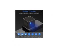 Smart dlp mini projecteur android wifi bluetooth 1080p home cinéma hdmi noir