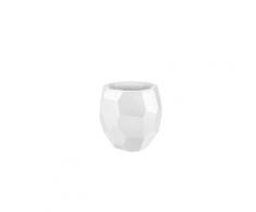 Pot de fleur pure edge ø 40 cm blanc - elho