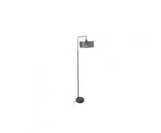 Lampadaire the home deco light lampadaire moderne perforé la12058 - gris socle marbre m2
