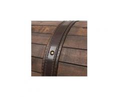 Icaverne - casiers & armoires de rangement contemporain coffre de rangement bois massif style vintage 120 x 30 x 40 cm