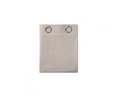 Rideau - double rideaux rideau velvet 100% polyester - 140 x 240 cm - beige