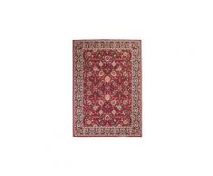 Décorations edition athènes tapis oriental design persan 80 x 150 cm rouge / beige