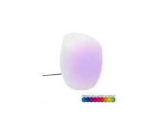 Lampe lumineuse 12 led humidificateur d'air 18cm multicolore