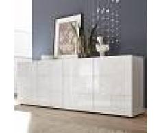 Kasalinea Enfilade 240 cm design blanc laqué nerina