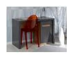 Bureau enfant avec caisson modulable Milo anthracite