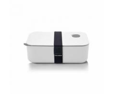 YOKO DESIGN Lunch Box avec séparation réglable et amovible 1 L blanc - Ustensiles