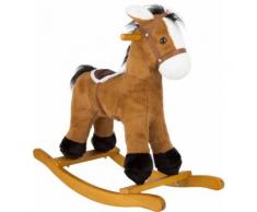 Cheval À Bascule Avec Selle - Jouets à bascule en bois