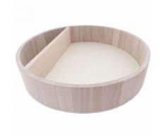 Etagère ronde en bois 34 x 7 cm - Décoration murale