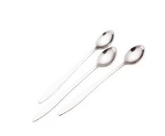 KITCHEN CRAFT LOT DE 3 CUILLÈRES À SODA OU À CRÈME GLACÉE ACIER INOXYDABLE - Ustensile de cuisine