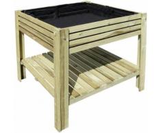 Jardipolys - Carré potager Kub 80 cm - Jardinières et bacs
