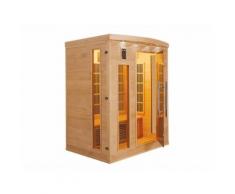 Sauna infrarouge 3 places Apollon - France Sauna - Jacuzzi et sauna