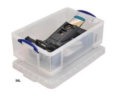 Really Useful Box Boite de rangement en plastique 50 Litres - Boîte de classement