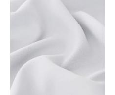 Deconovo Rideau Occultant Isolant Thermique Rideau Blanc à Oeillets Rideau 1 PCS Rideau Chambre Enfant pour Salon Design Moderne 200x280cm - Rideaux et stores