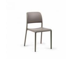 Chaise de jardin colorée & design riva bistrot nardi - Mobilier de Jardin