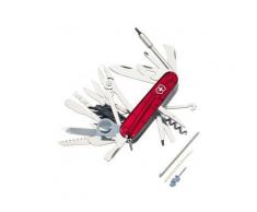Couteau Suisse de Poche - 50 Pieces - Victorinox SwissChamp - 1.6795.XLT - Rouge Transparent - Couteau