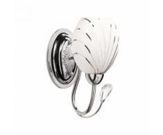 Paris Prix - Applique Murale Déco sabrina 25cm Argent - Appliques et spots