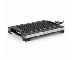 Tristar Plancha et barbecue électrique 2000 W 37x25 cm Noir - Accessoires pour barbecue et fumoir