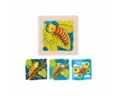 Puzzle en bois métamorphose du papillon - Autres jouets en bois